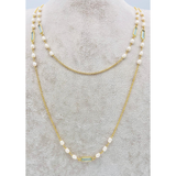 Long Pearl Necklace