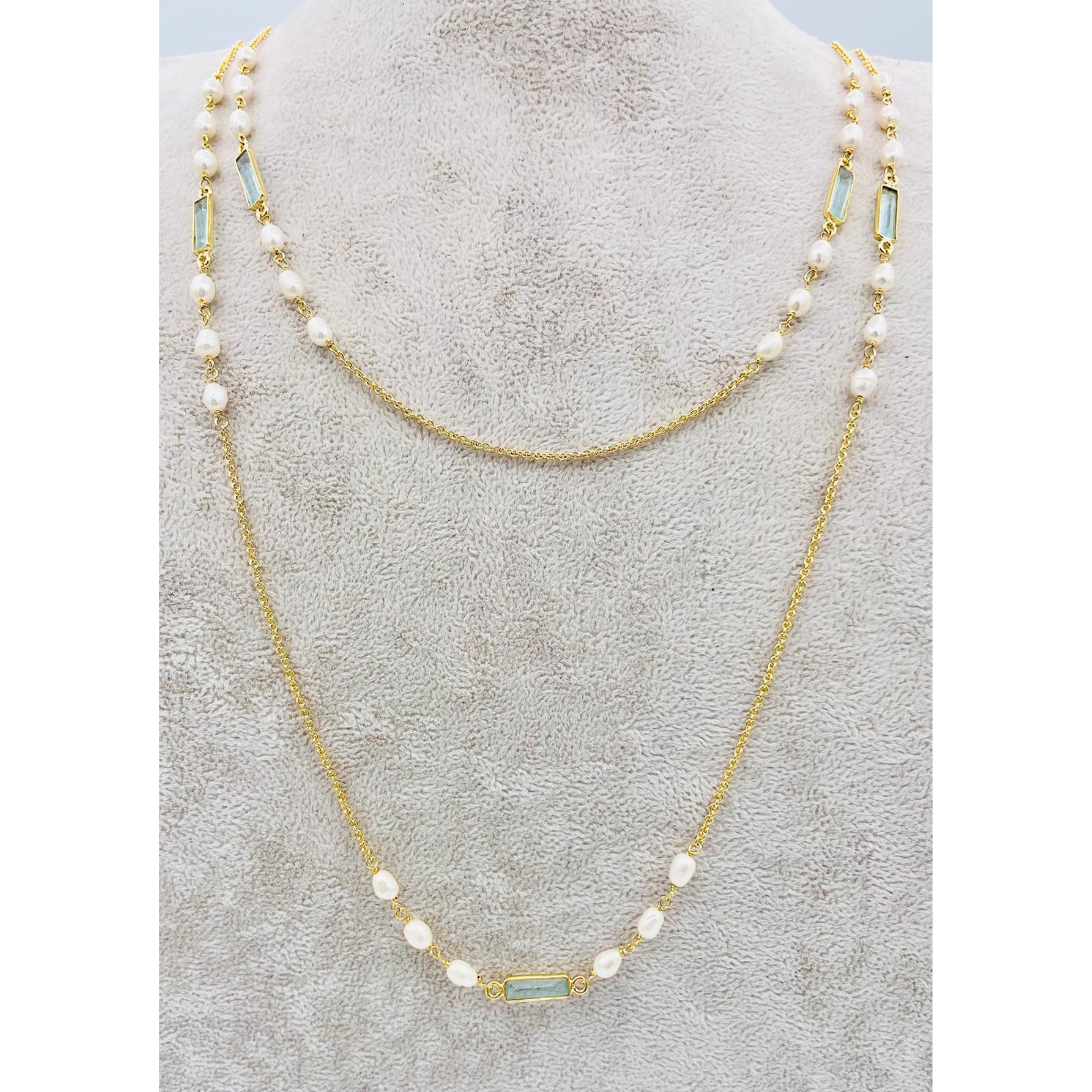 Long Pearl Necklace