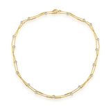 Long Blue Topaz Necklace