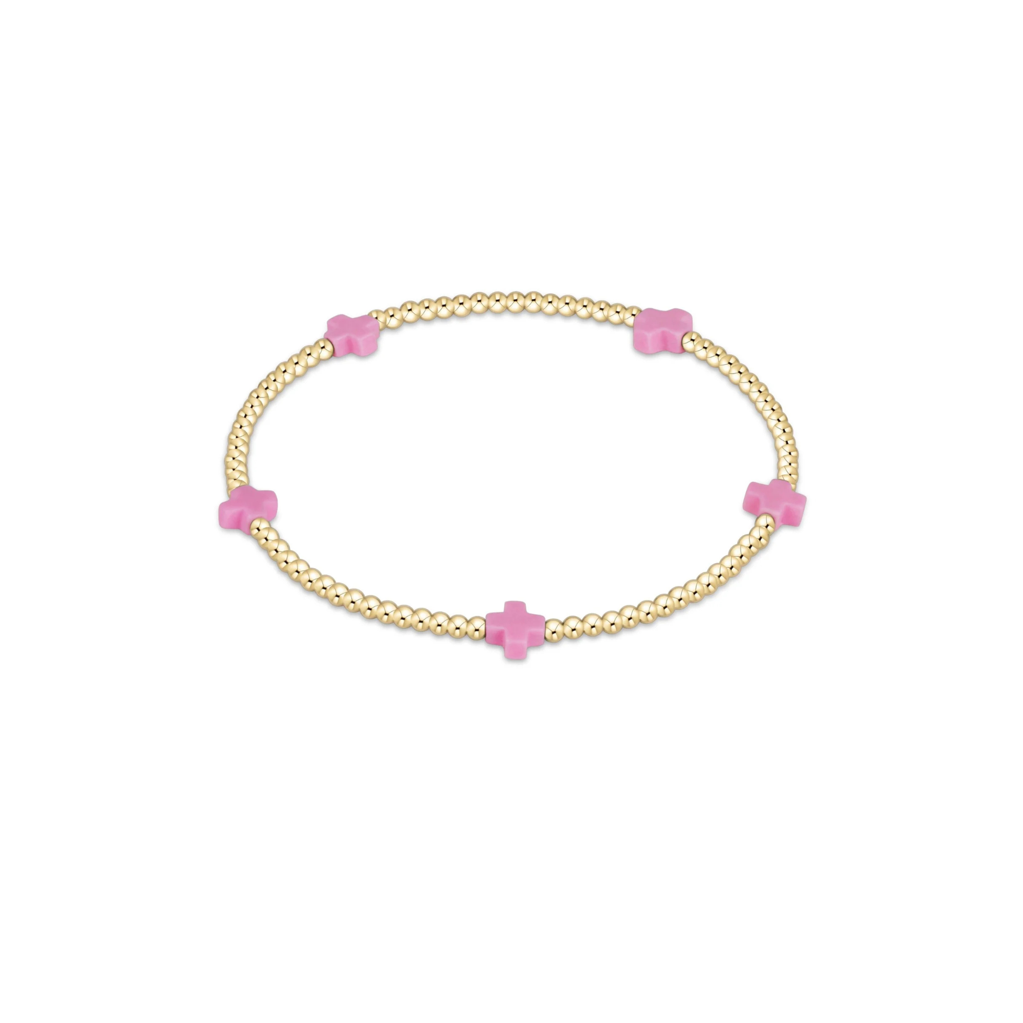 enewton Signature Small Cross 2mm Bracelet