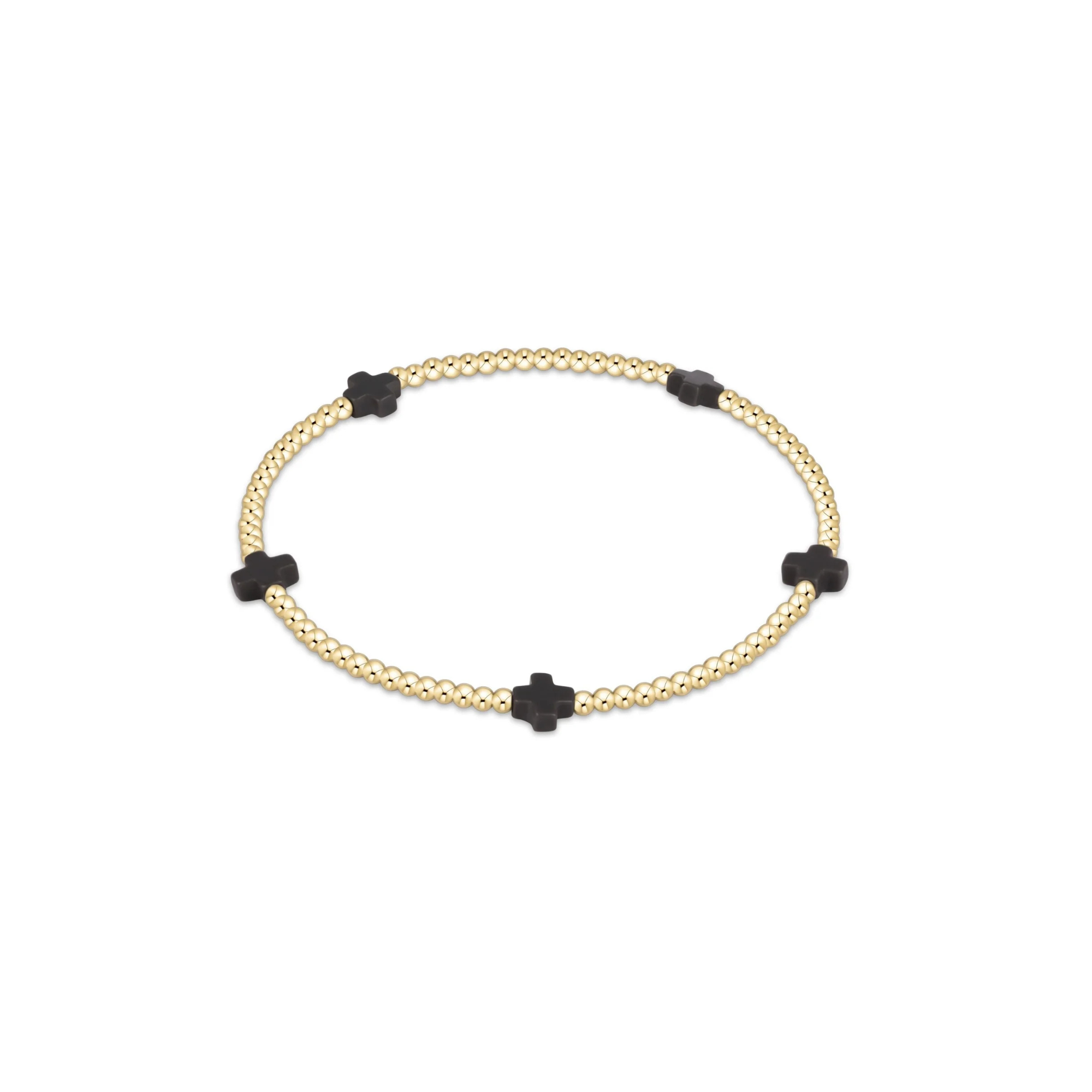 enewton Signature Small Cross 2mm Bracelet