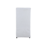 Neutral Pinstripe Dining Chair