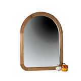 Mango Wood Arched Mirror