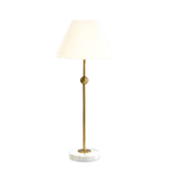 Marble Base Gold Lamp