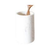 White Marble Utensil Holder