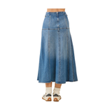 Hallie Denim Midi Skirt
