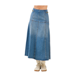 Hallie Denim Midi Skirt