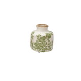 White and Green Vase