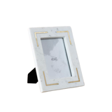 Brass Inlay Marble Frame