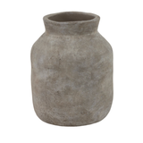 Gray Milk Vase