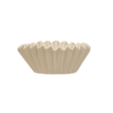 Sculptural Ribbed Bowl