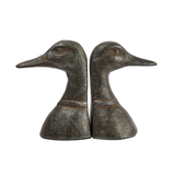 Iron Duck Bookends