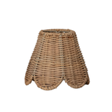 Rattan Clip On Lampshade