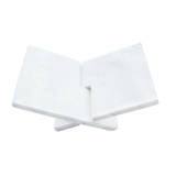 Interlocking Marble Book Holder