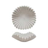 Large Ruffle Cream Bowl