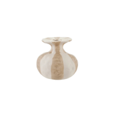 Striped Stoneware Vase