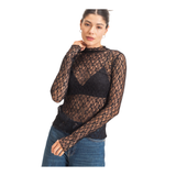 Tessa Sheer Lace Top