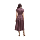 Willow Satin Midi Dress