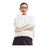 Kate Distressed Hem Sweater