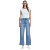 Victoria Crop Wide Leg Jeans