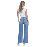 Victoria Crop Wide Leg Jeans