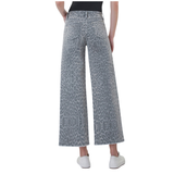 Layla Leopard Crop Jeans