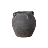 Distressed 4 Handle Vase