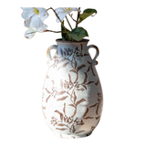 Brown Leaf Vase