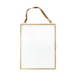 Vertical Brass Hanging Frame