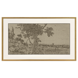 Landscape with Oak Tree Art