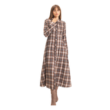 Mads Plaid Maxi
