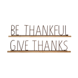 Fall Phrase Mantel Sign