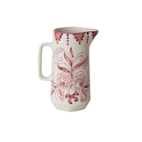 Mauve Stoneware Pitcher