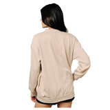 Heather Oatmeal Cardigan