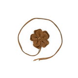 Floral Suede Belt