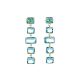 Blue Topaz Earrings