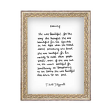 Beauty Script Art