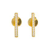 Pave Bar Earrings