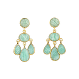 Amazonite Chandelier Earrings
