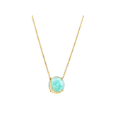 Amazonite Crescent Necklace