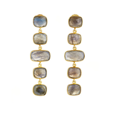 Labradorite Five Drop Earrings