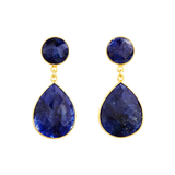Sapphire Teardrop Earrings