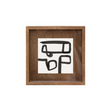 Walnut Floating Frame