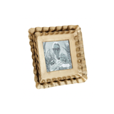 Mini Ruffled Brass Frame