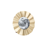 Mini Ruffled Brass Frame