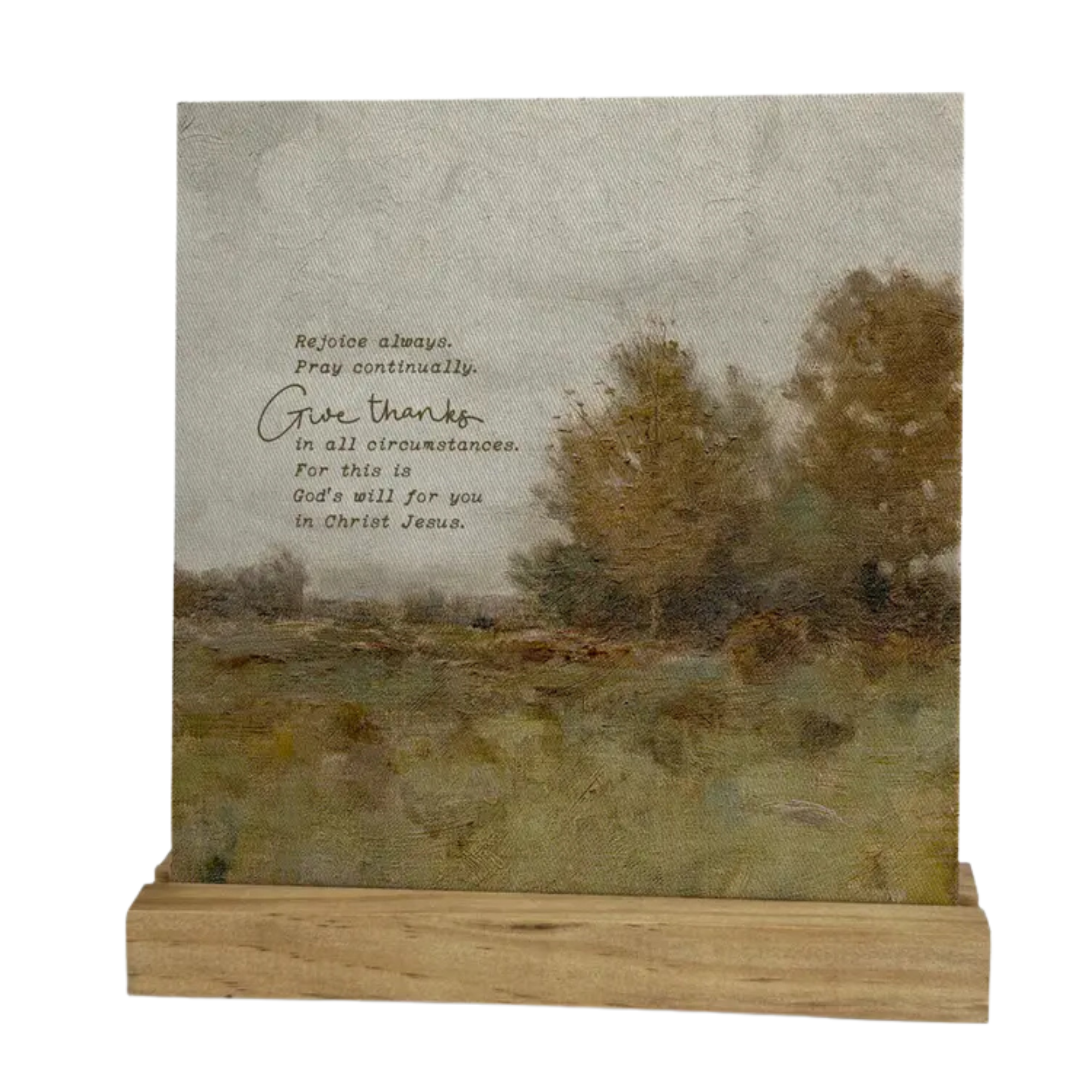 Mini Canvas Shelf Decor
