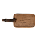 Leather Luggage Tag