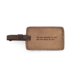 Leather Luggage Tag