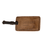 Leather Luggage Tag