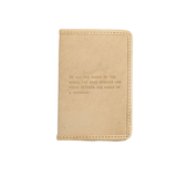 Leather Passport Holder
